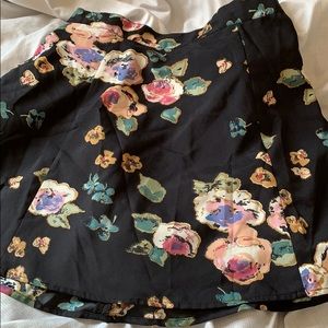 floral skirt